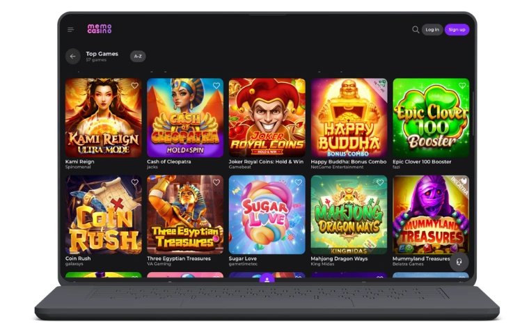 Memo Casino games